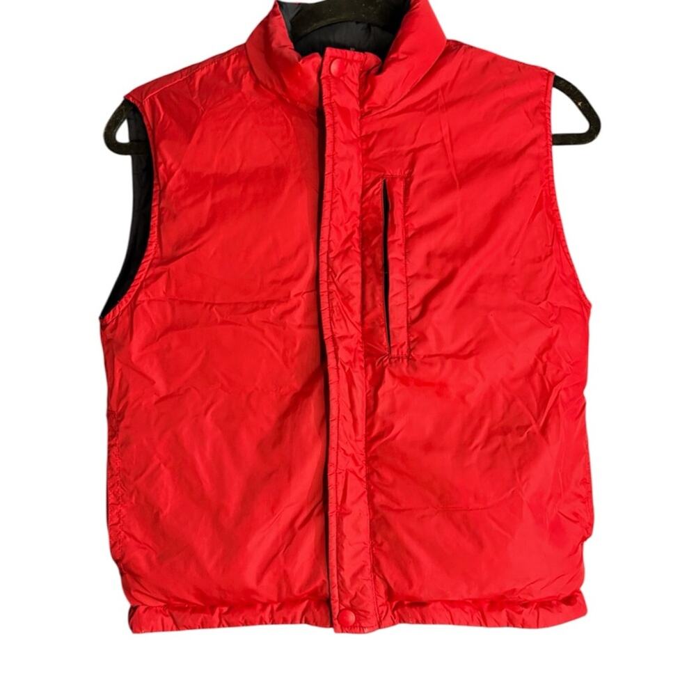 Lands' End Black Puffer Vest size S (7-8)